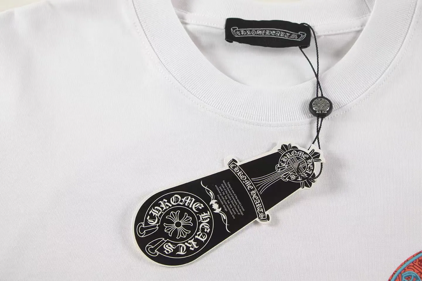 🅿️160 Style: 2025 new Croix Heart short-sleeved T-shirt Material: High version 300g double yarn combed cotton Size: S～XL Color: White Style number: Z027